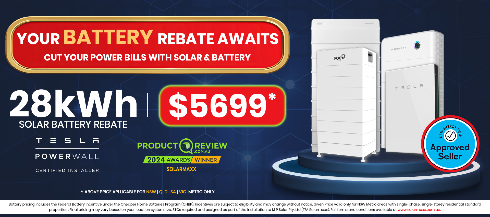 SolarMaxx solar and battery offer 2